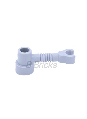 乐高LEGO 浅灰色 4735 4211644 1x3圆棒带夹口 机械臂