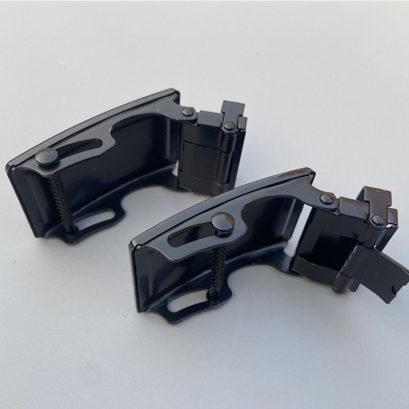 男士自动滚珠皮带滚轴扣头滚筒无牙无孔腰带扣头老式帆布裤带卡子