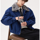 MY207P140男装冬季高级感加厚毛领防风棉服男士外套保暖潮棉衣，男装棉衣，星座1115（原A403）