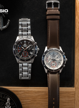 【新年礼物】casio旗舰店EFV-540商务男士手表卡西欧 EDIFICE官方