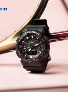 casio旗舰店GMA-S130PA运动防水初高中学生女士手表卡西欧G-SHOCK
