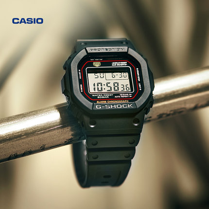 卡西欧旗舰店DW-5000R小方块原点系列防震运动手表官方 G-SHOCK