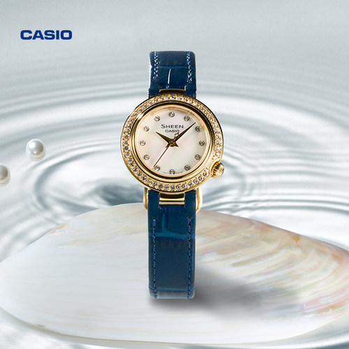 卡西欧复古圆舞优雅女表