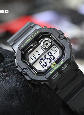 Casio旗舰店WS-1400H新款潮流腕表高颜值夏季防水穿搭手表