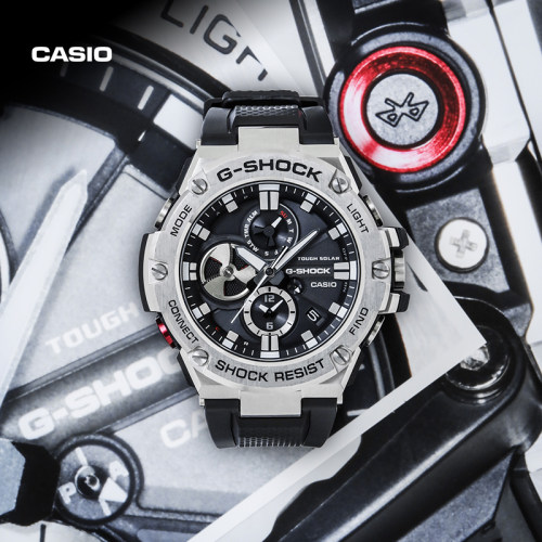 卡西欧GST-B100太阳能运动男表