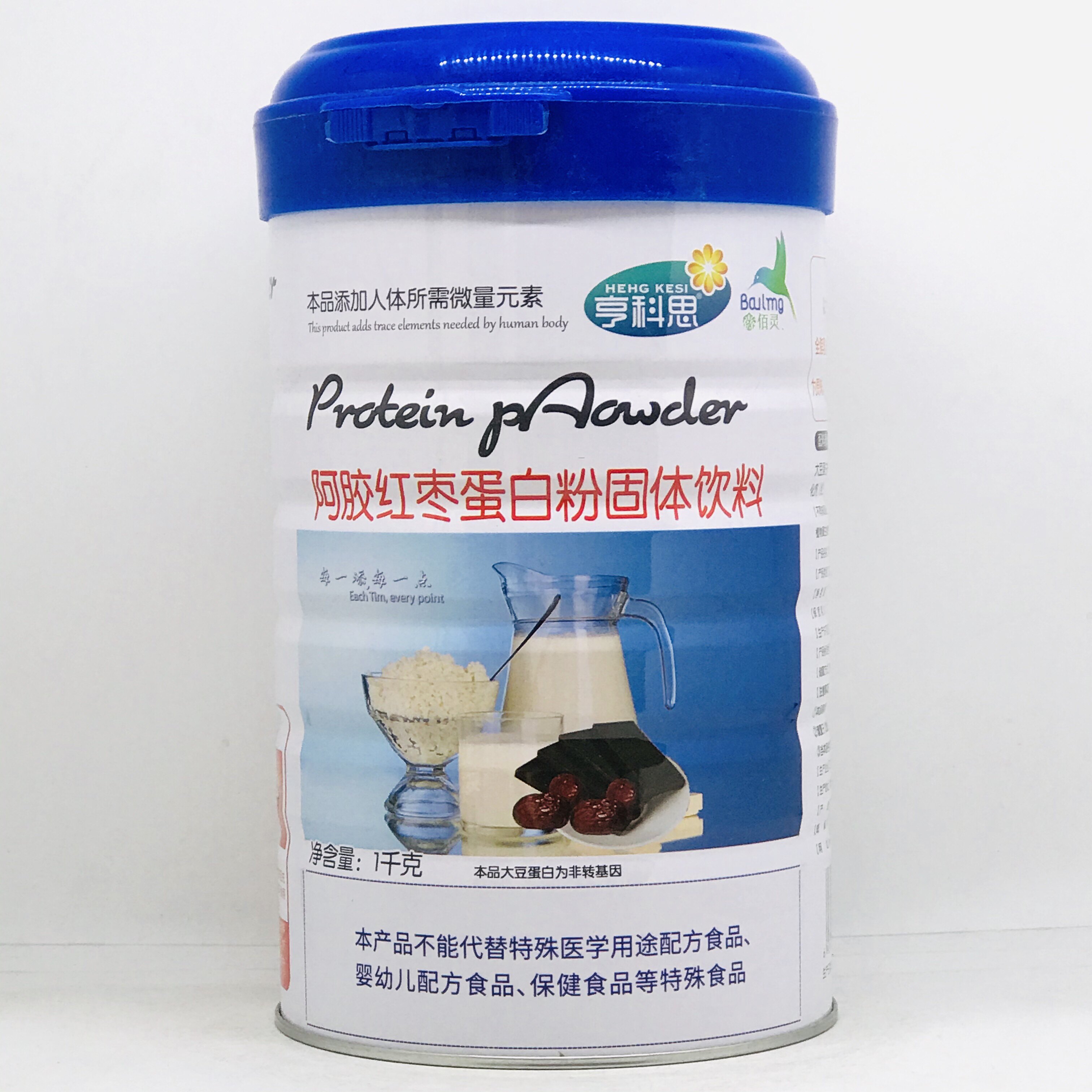 买一送一 亨科思阿胶红枣蛋白粉1千克