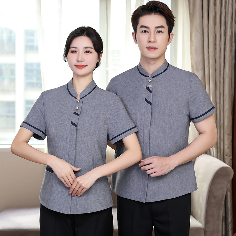 保洁服短袖酒店宾馆客房工作服夏装物业楼层清洁工阿姨PA制服家政