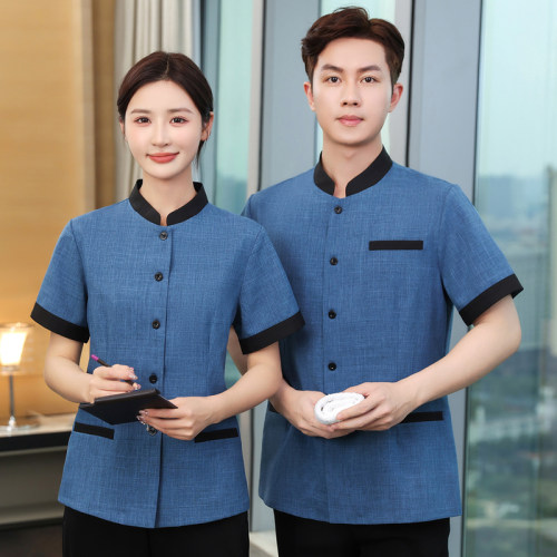 物业清洁员工作服夏半定制