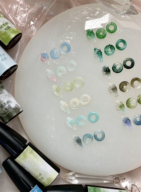 【Moli模具胶】美甲模具胶滴胶国风色玉色UV滴胶免洗稀胶速干胶