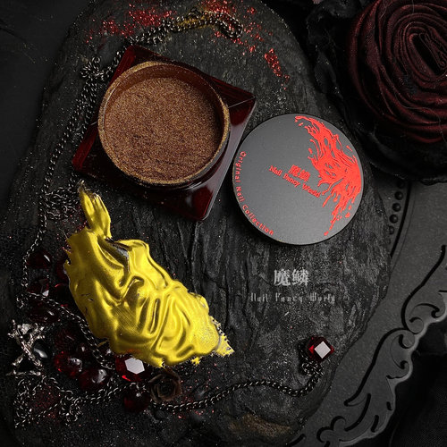 moli美甲进口优质土豪魔镜粉超亮