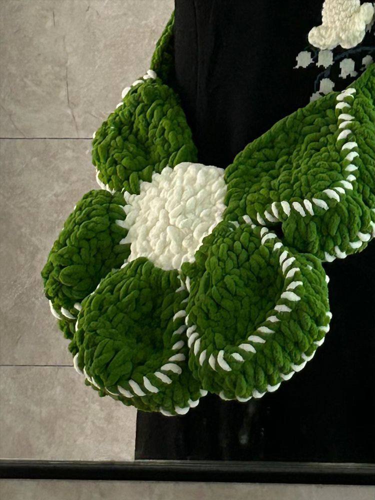 粗毛线钩针超大花朵包包编织diy材料包手工自制大容量手提肩包,箱包皮具/热销女包/男包,通用款女包,淘宝优惠券,粉丝福利购,淘宝优惠卷