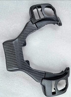 雷克萨斯IS碳纤维按键框饰板改装