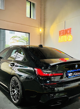 热销宝马330i330li325iG20G28哑光干碳碳纤维尾翼