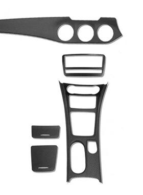 W176 W117右舵右驾港版中控仪表面板A级GLA CLA碳纤维纹X156