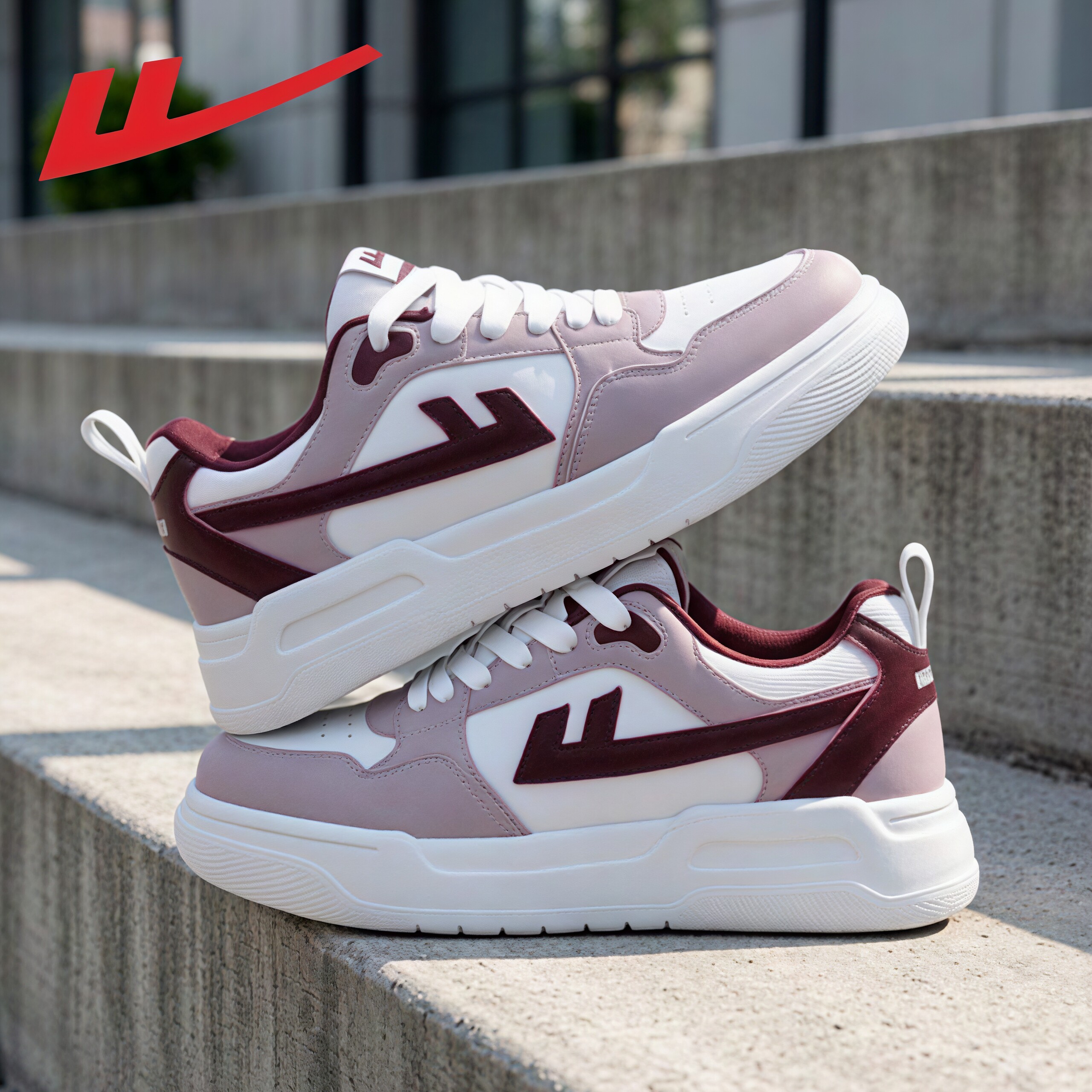 回力男女款春季潮鞋男士休闲板鞋2026新款运动鞋子校园风大LOGO鞋