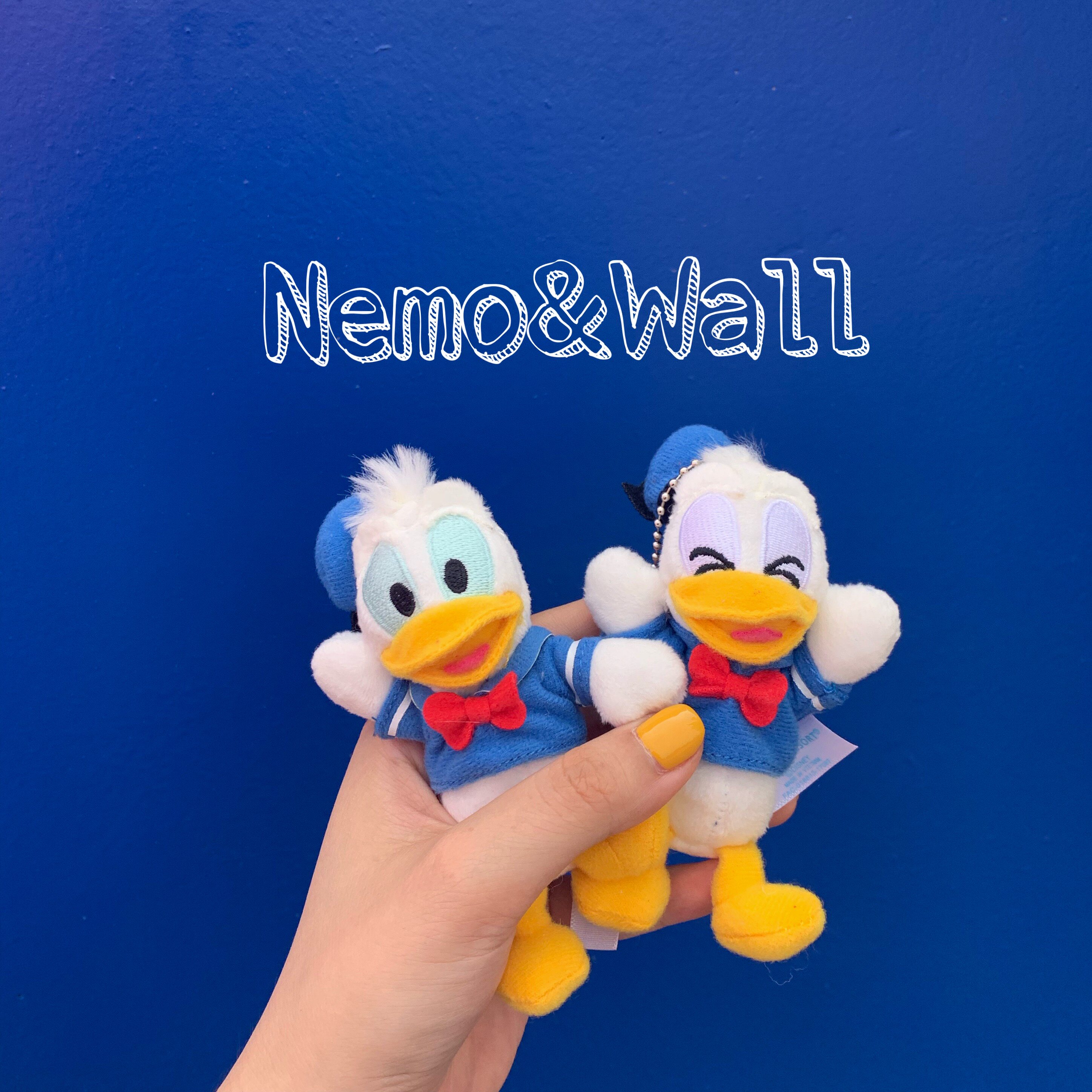 唐老鸭挂件书包毛绒公仔玩偶钥匙扣包包挂饰饰品男女抖音同款网红