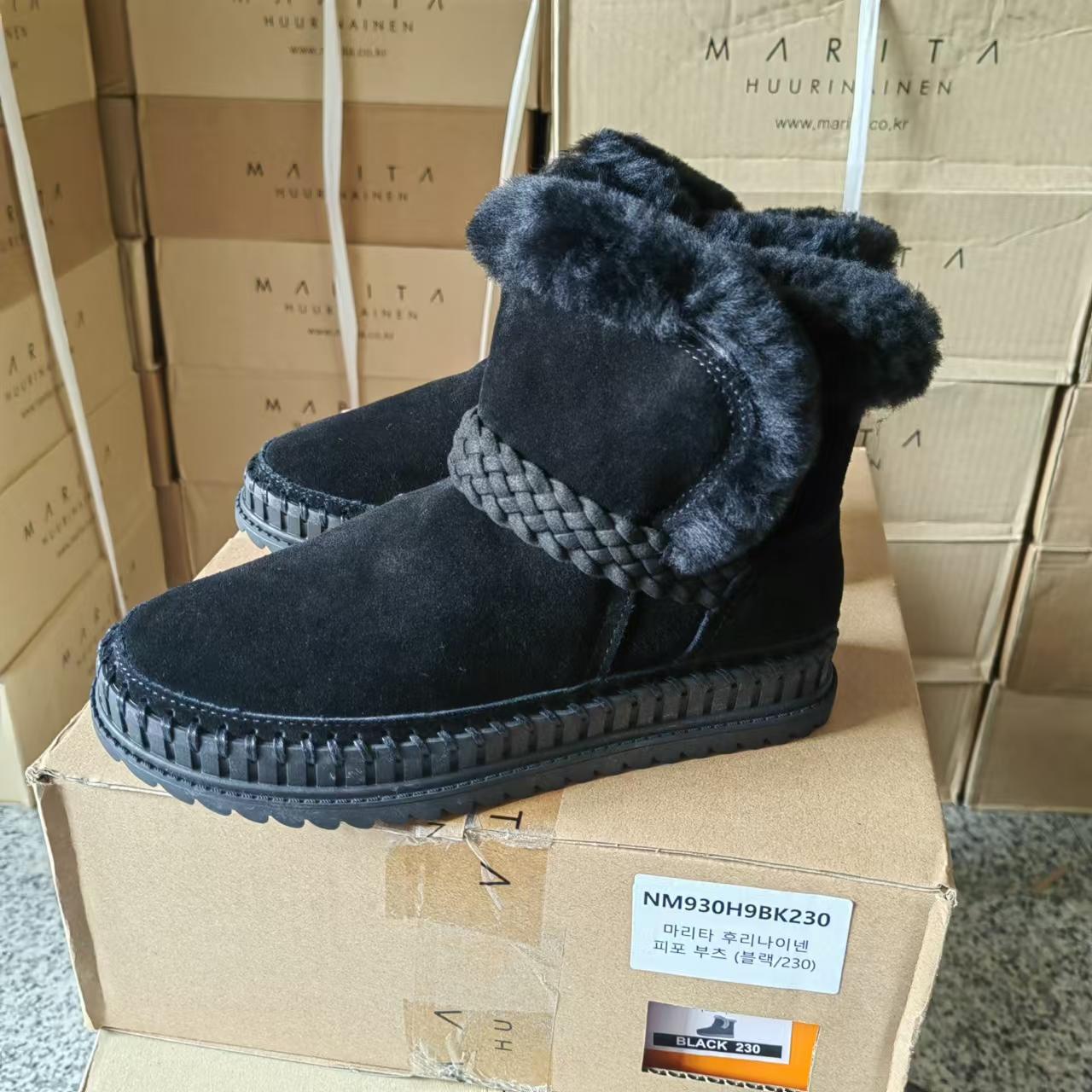 加拿大短筒保暖加绒雪地靴