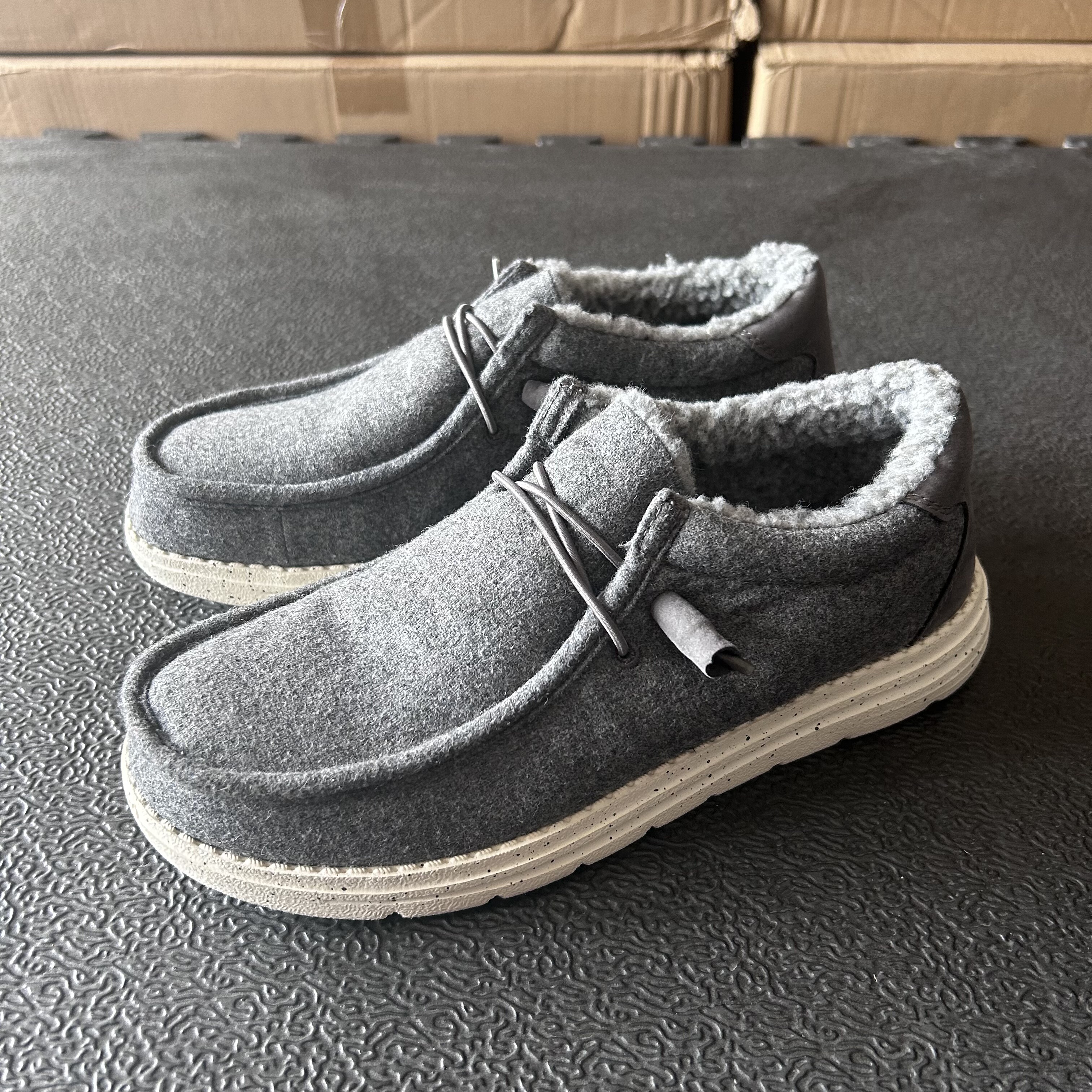 外贸原单出口欧美订单男士棉鞋加绒加厚保暖棉鞋断码捡漏鞋子