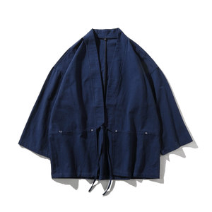 风秋季汉服男居士开衫男士道袍和服夹克外套男 QT4011-13-P30图片