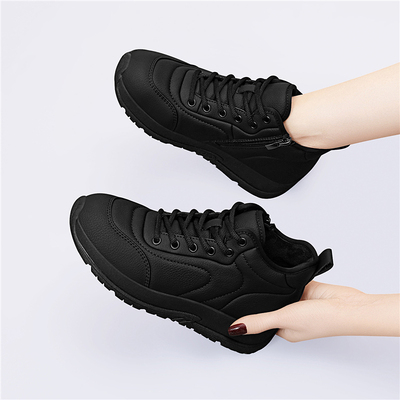 秋冬季加绒高帮鞋2025新款女鞋