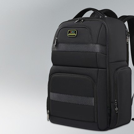 A man高质感商务通勤双肩包男士防盗笔记本电脑包差旅行背包