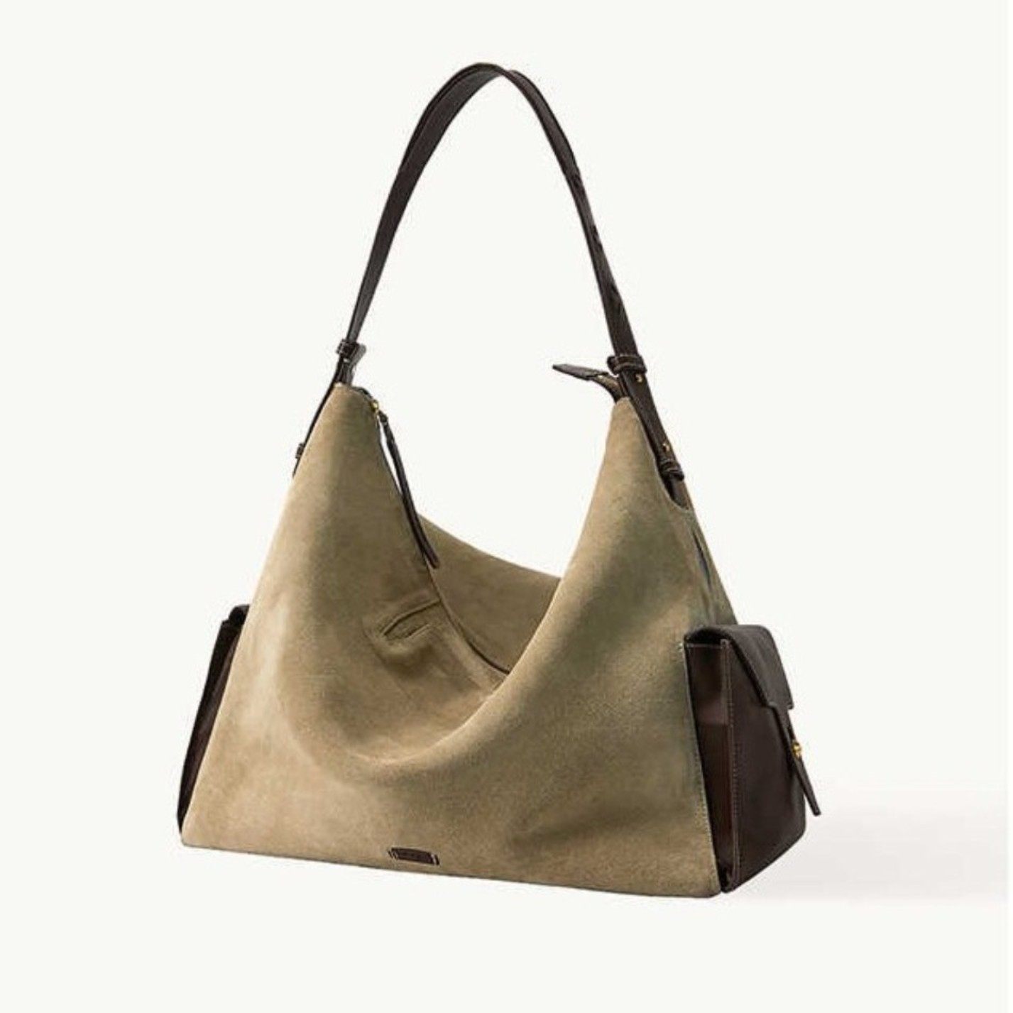 Aman旅行hobo包大容量斜挎托特包电脑包女通勤百搭腋下单肩包