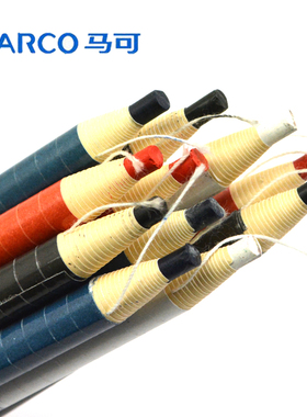 马可多用途纸卷笔4700-12CB拉线蜡笔红蓝黑白色单支4色可选特种笔