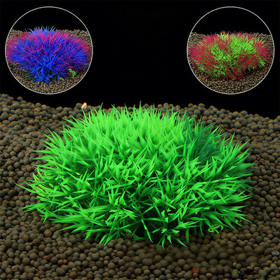 鱼之家鱼缸装饰鱼缸造景水族箱塑料仿真水草草堆假水草工厂直销CO