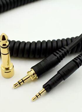 适用于铁三角ATH-M50X M40X M70X无氧铜M60X耳机线音频线M50XBT