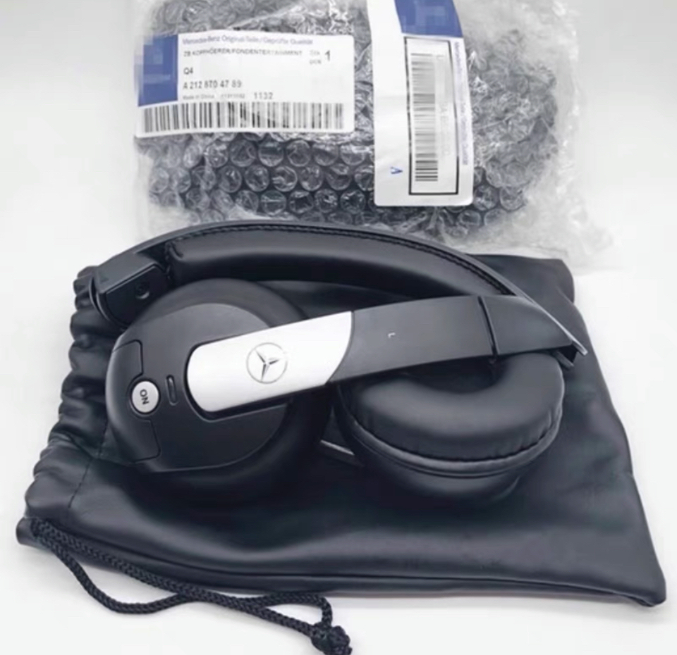 适用于原装奔驰路虎哈曼卡顿车载S350耳机S320耳套S300耳罩