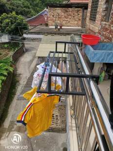 多功能阳台晾鞋架 栏杆晾衣架防盗网护栏免打孔晾晒棉被鞋子神器