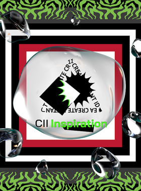 CII Inspiration瞬差-#5潮牌丝巾街舞方巾配饰-SCARVES瞬差