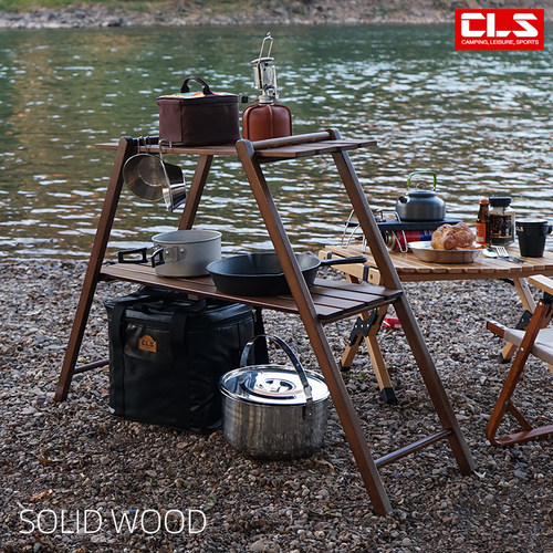 双层便携客厅书架阳台收纳露营