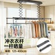 晾衣架阳台家用晒被子神器室内伸缩晾衣杆升降不锈钢凉衣架双挂杆