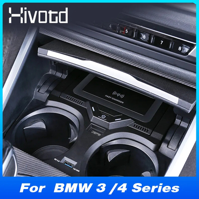 宝马3系4系 BMW 3 Series G20 G28 4 Series 15W车载无线充电器