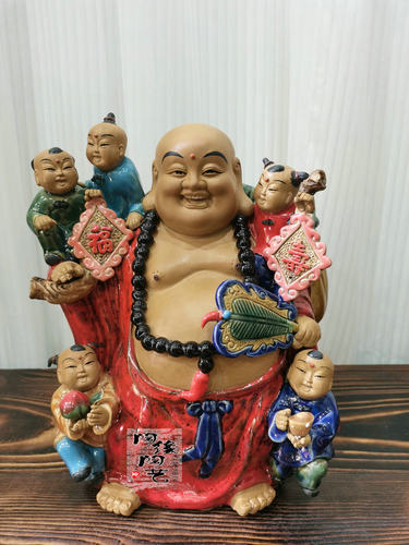 贾陶院陶瓷石湾公仔工艺品