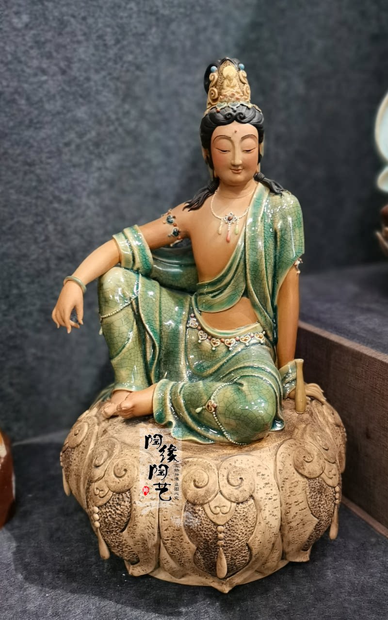 石湾公仔工艺品贾陶院陶瓷图片