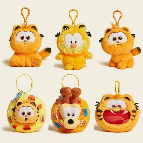 正版加菲猫挂件毛绒可爱挂饰多款