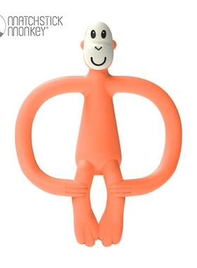 英国Matchstickmonkey火柴猴牙胶婴儿磨牙棒口欲期玩具防吃手咬胶