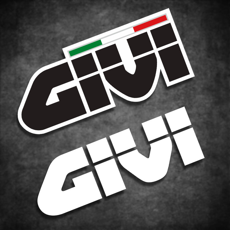 车贴 摩托车 GIVI 旅行箱 尾箱 后备箱 防水贴 反光贴 贴纸 贴花