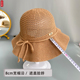 镂空帽子女夏季 透气遮阳防晒渔夫帽大檐出游遮脸显脸小折叠太阳帽
