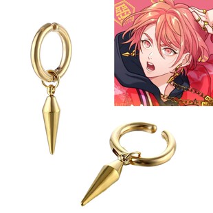 Cos道具Paradox Live悪汉奴等 円山玲央cos耳环耳饰耳夹 耳扣