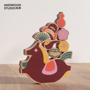 「神马都有」新年礼  2026新年礼 新年叠叠乐礼盒 原创设计礼盒