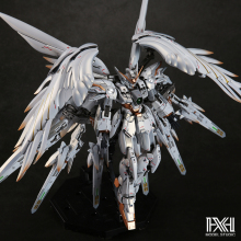 星海 万代手办 MG 飞翼零式掉毛EW VER KA卡版高达模型白雪姬现货