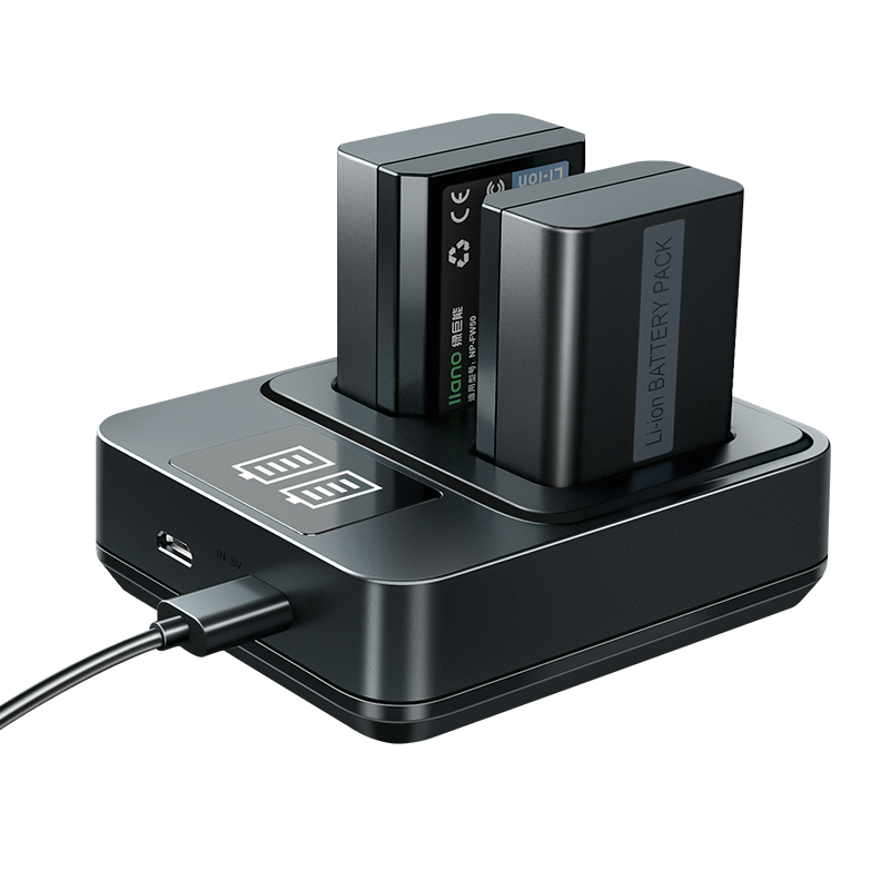 绿巨能NP-FZ100相机电池适用索尼a7m3套装a7r3电池A7RIII A9 7RM3 ILCE-9单反A7M3 M4 A7C 数码微单座充电器