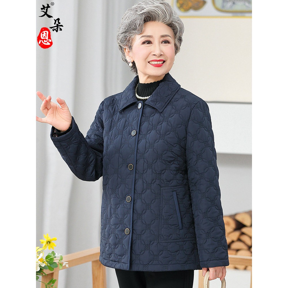 采购产品中老年妇女棉衣,奶奶的春秋季服装,轻棉衣,老年人衣服