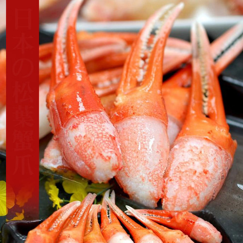 松叶鳕蟹长脚蟹蟹肉蟹爪子