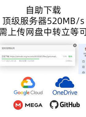 GitHub源码代下zenodo数据集代下kaggle文件代下载