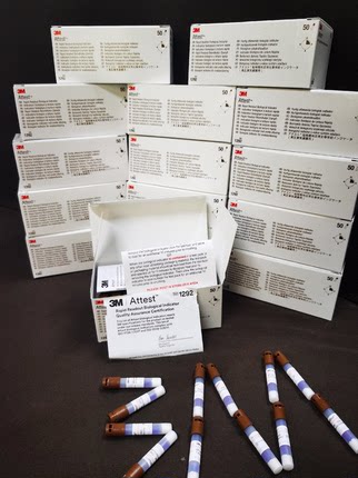 3M1292 1262 快速阅读生物指示剂 压力蒸汽灭菌生物培养指示剂