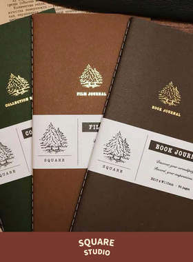 【平方Studio】功能手帐本tn内芯系列 收集本/电影/读书阅读笔记